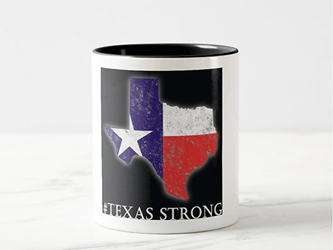 #TexasStrong Coffe Mug