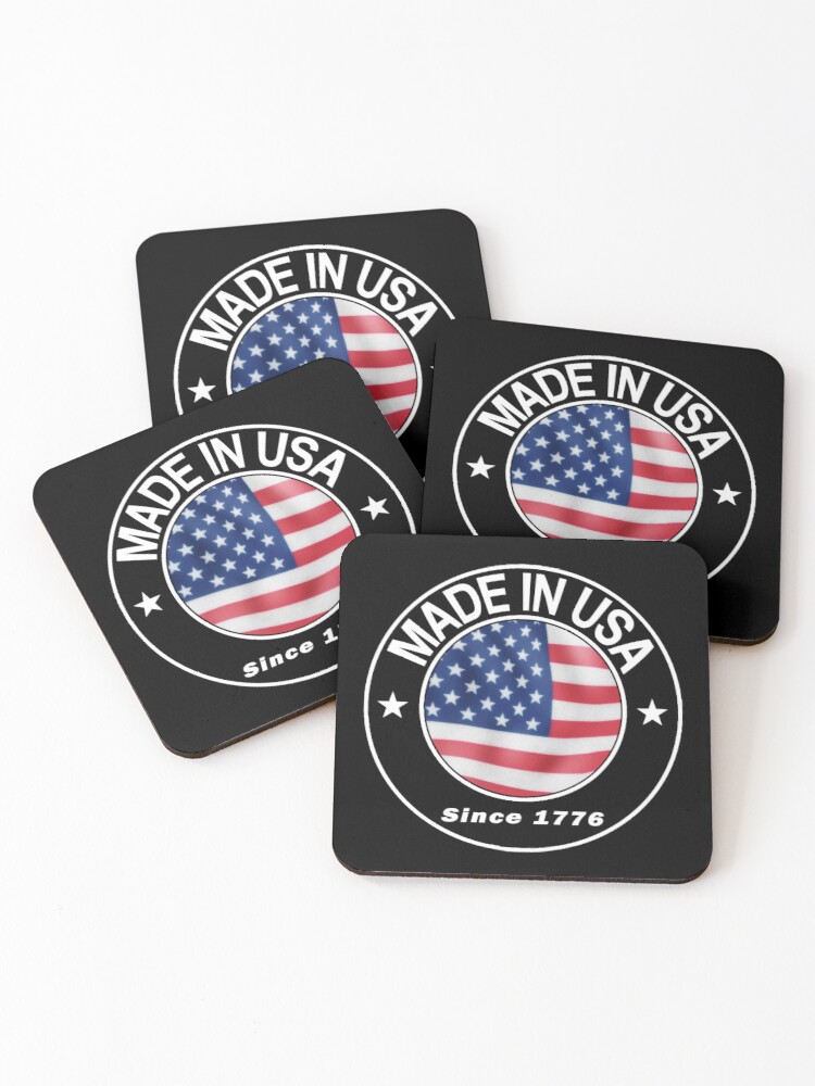 The perfect patriotic drink coasters